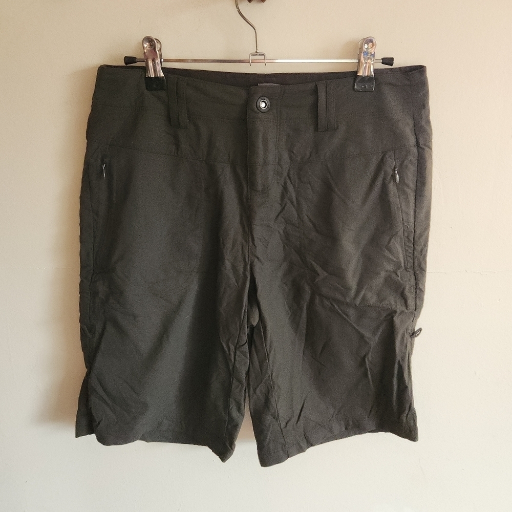 Rei Coop Bermuda Long Short Hiking Gray Small 2 Pockets
